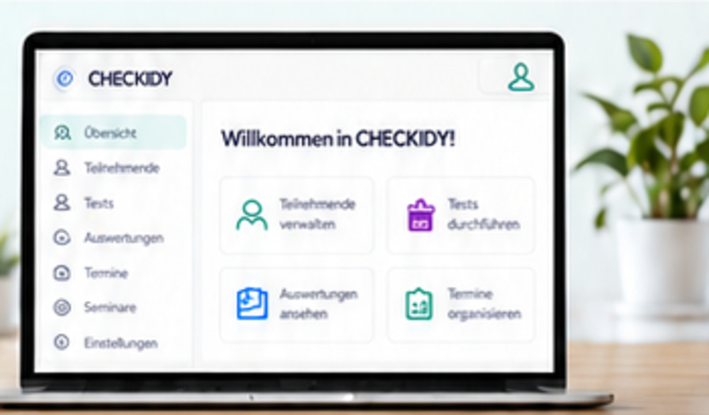 Einblick in die CHECKIDY-Plattform